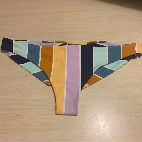 NWT Roxy Printed Beach Classic Mini Coverage Bottom Size Large - Picture 5 of 8